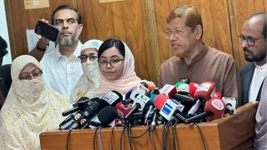 জামায়াতের নীতিগত অবস্থানের কারণে আমিরের স্ত্রী সংরক্ষিত আসনে মনোনয়ন পাননি