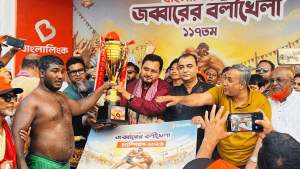 আবারও সেরা বাঘা শরীফ, জব্বারের বলীখেলায় টানা তিনবার চ্যাম্পিয়ন