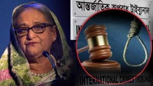 রায় বাতিল চেয়ে ট্রাইবুনালে পলাতক হাসিনার চিঠি!