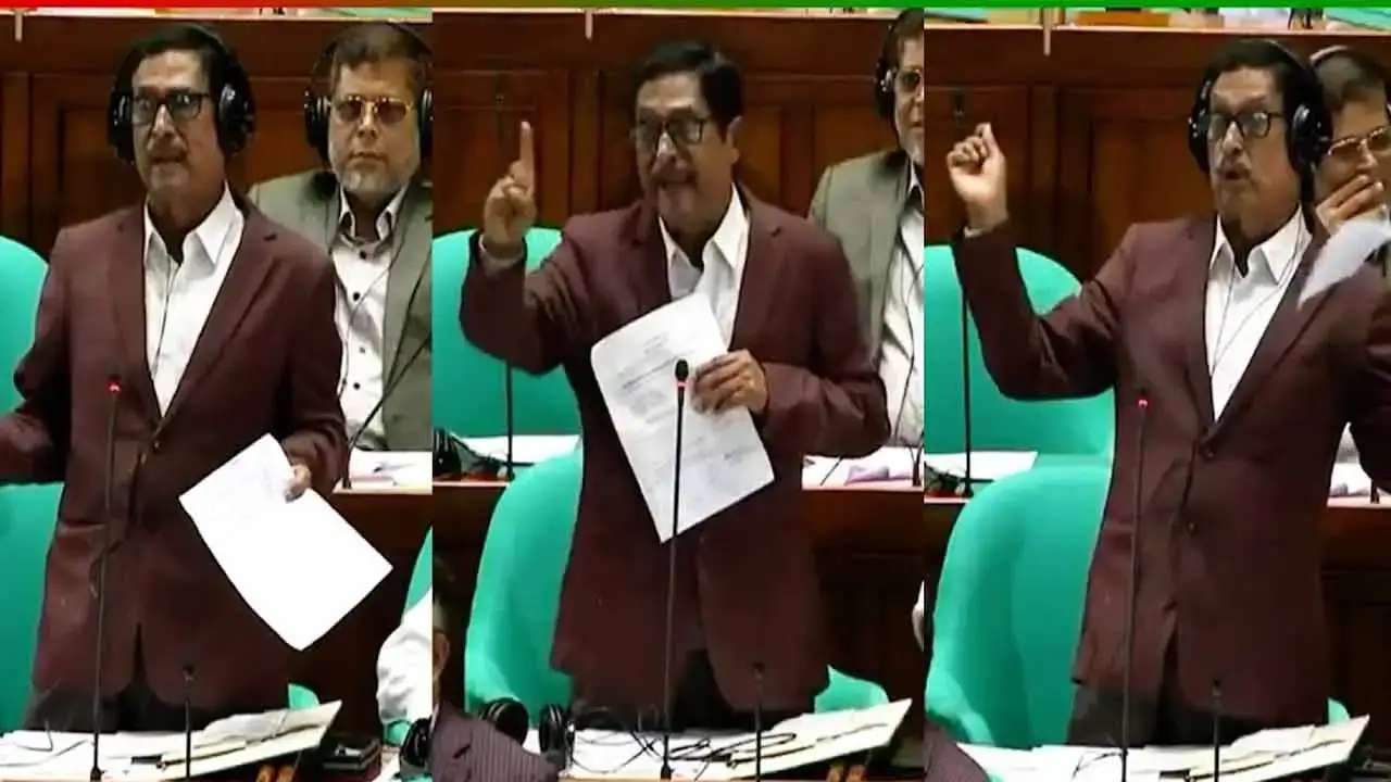 সংসদে ফজলুর রহমানের বক্তব্যে তোলপাড়