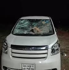 নেত্রকোণার জামায়াত এমপির গাড়ি ভাঙচুর!