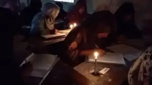 মোমবাতির আলোয় এসএসসি-দাখিল পরীক্ষা