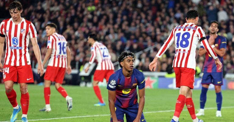 বার্সেলোনাকে বিদায় করে ৯ বছর পর সেমিফাইনালে আতলেতিকো