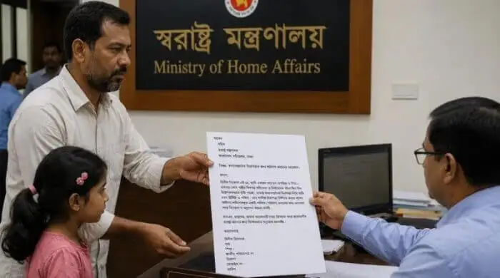 ‘সন্তান আমার, রাষ্ট্রের নয়’— ৪ বছরের মেয়ের নিরাপত্তায় স্বরাষ্ট্রমন্ত্রীর কাছে শটগান চাইলেন বাবা