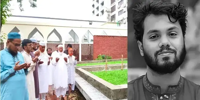 সাদিক কায়েমের আকদ শেষে ওসমান হাদীর কবর জিয়ারত করলেন জামায়াতের আমির