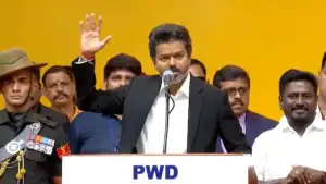 তামিলনাড়ুতে ‘নতুন সামাজিক ন্যায়ের যুগ’ গড়ার ঘোষণা বিজয়ের