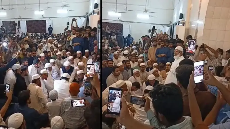 ঢাবি কেন্দ্রীয় মসজিদে ডাকসু ভিপি সাদিক কায়েমের আকদ সম্পন্ন