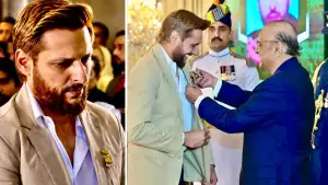 পাকিস্তানের দ্বিতীয় সর্বোচ্চ বেসামরিক পুরস্কার পেলেন আফ্রিদি