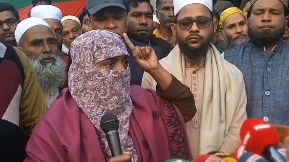 ওসমান হাদি হত্যার বিচার না হলে জুলাই হেরে যাবে: মাসুমা হাদি