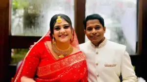 চ্যানেল আইয়ের জনপ্রিয় মুখ দীপ্তি চৌধুরীর বিয়ে সম্পন্ন