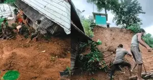 টানা বর্ষণে রোহিঙ্গা ক্যাম্পে ভয়াবহ পাহাড়ধস, প্রাণ গেল ৯ জনের
