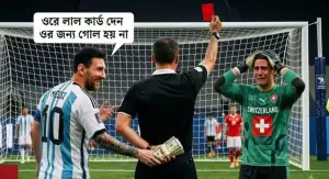 ১০ জনের সুইজারল্যান্ডের বিপক্ষে গোল না দিতে পারায় আর্জেন্টিনাকে অন্য রকম মজায় মেতেছেন নেটিজেনরা