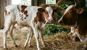 সাতক্ষীরায় ছয় পা নিয়ে জন্ম নিল বিরল বাছুর!