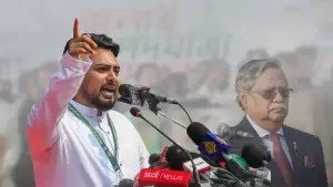 পদত্যাগের পর রাষ্ট্রপতি সাহাবুদ্দিনকে গ্রে/প্তার করে বিচারের আওতায় আনার দাবি নাহিদ ইসলামের