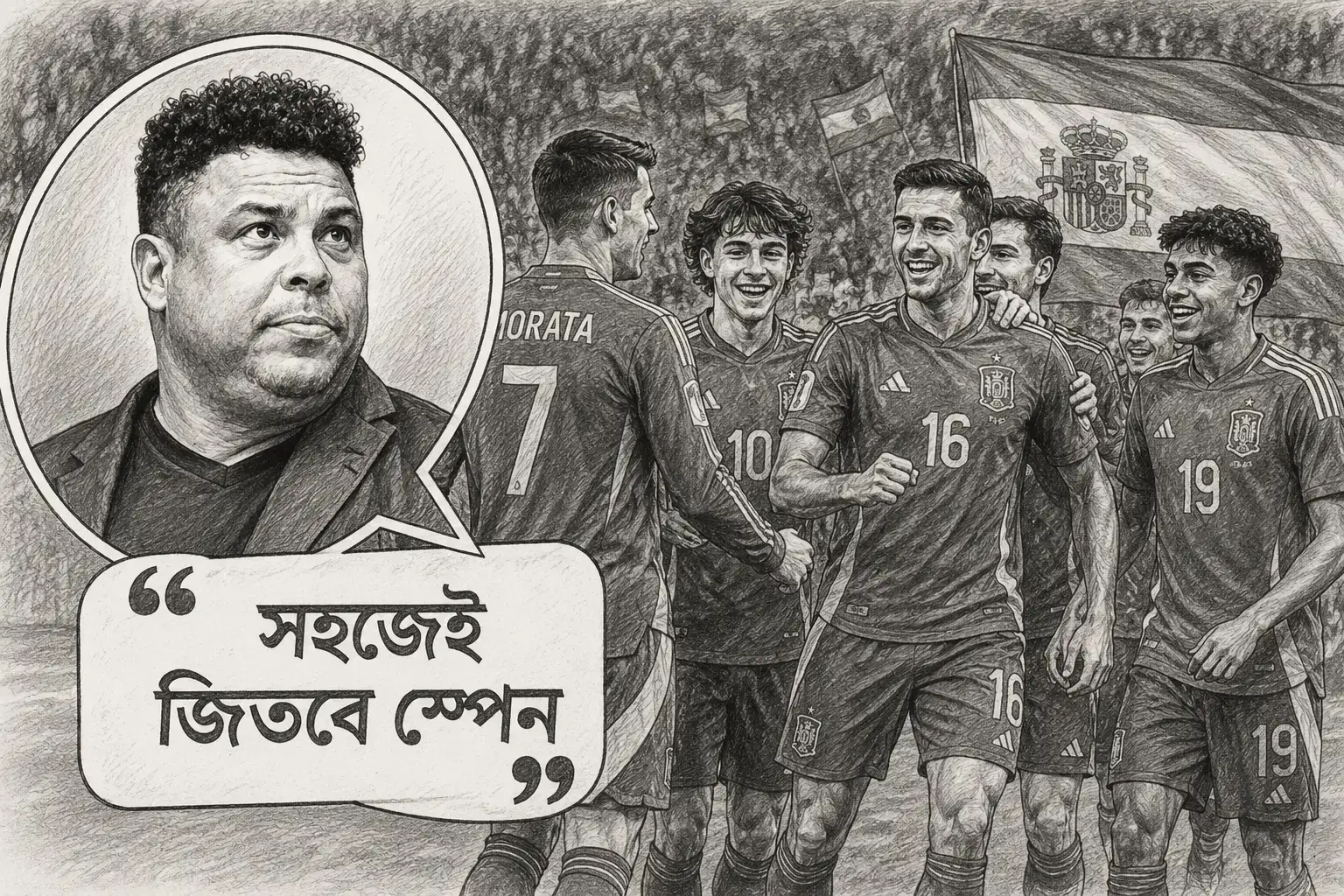 বিশ্বকাপ ফাইনালের আগে রোনালদোর ভবিষ্যদ্বাণী—সহজেই জিতবে স্পেন
