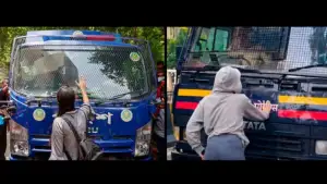 ঢাকার নুসরাত ও মুম্বাইয়ের রিয়া: দুই বছরের ব্যবধানে প্রিজন ভ্যানের সামনে একই সাহসিকতার প্রতিচ্ছবি