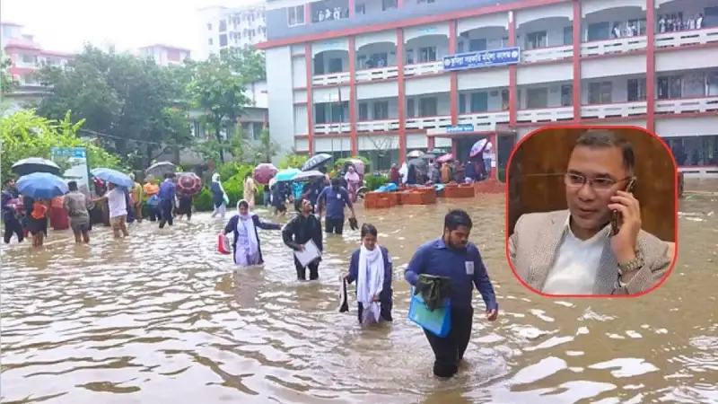 নৌকায় পরীক্ষা দিতে যাওয়া শিক্ষার্থীদের ভিডিও ভাইরাল, প্রধানমন্ত্রীর হস্তক্ষেপে পরিবর্তন হলো এইচএসসি কেন্দ্র