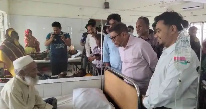 সাতক্ষীরায় আকস্মিক পরিদর্শনে অনুপস্থিত দুই চিকিৎসককে বরখাস্তের নির্দেশ স্বাস্থ্যমন্ত্রীর!