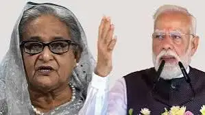 ভারতে মাটিতে বসে রাজনৈতিক কর্মকাণ্ড চালাতে পারবেন না শেখ হাসিনা: মোদি সরকার