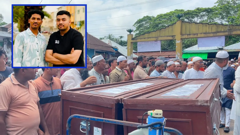 সৌদিতে সড়ক দুর্ঘটনায় প্রাণ গেল দুই ভাইয়ের, কফিনবন্দি হয়ে ফিরলেন দেশে