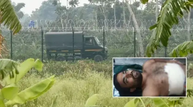 সীমান্তে বিএসএফের গুলিতে আহত বাংলাদেশি যুবক