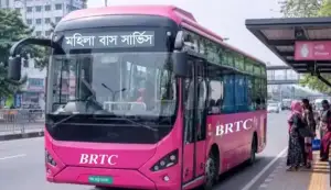 নারীদের পিংক বাসে এবার মিলবে ফ্রি ইন্টারনেট