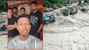 নেপালের ভয়া’বহ বন্যায় আট’কা পড়েছেন তাসরিফ খান