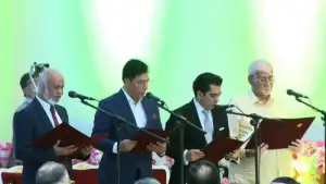 রাষ্ট্রপতির কাছে শপথ নিলেন নতুন ৪ মন্ত্রী ও ২ প্রতিমন্ত্রী