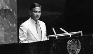 প্রথম জাতিসংঘ ভাষণে আত্মনির্ভরতা ও দক্ষিণ এশীয় সহযোগিতার আহ্বান জানিয়েছিলেন জিয়াউর রহমান