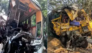 নাটোরে ১৪ প্রাণহানির দুর্ঘটনা: চালক-হেলপার পেছনে ঘুমাচ্ছিলেন, বাস চালাচ্ছিলেন সুপারভাইজার!