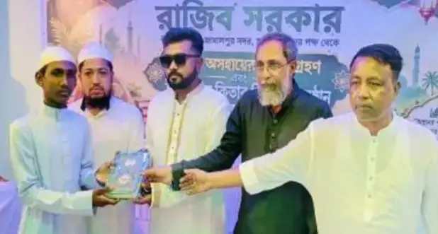 ১০ এতিম শিশুর আজীবন দায়িত্ব নিলেন মালয়েশিয়া প্রবাসী রাজিব সরকার