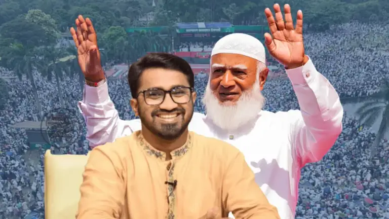 জামায়াতের আমির যে ধরনের আউল-ফাউল বক্তব্য দিচ্ছেন, তা শুনে মানুষ হাসি-তামাশা করছেঃ রাশেদ খাঁন